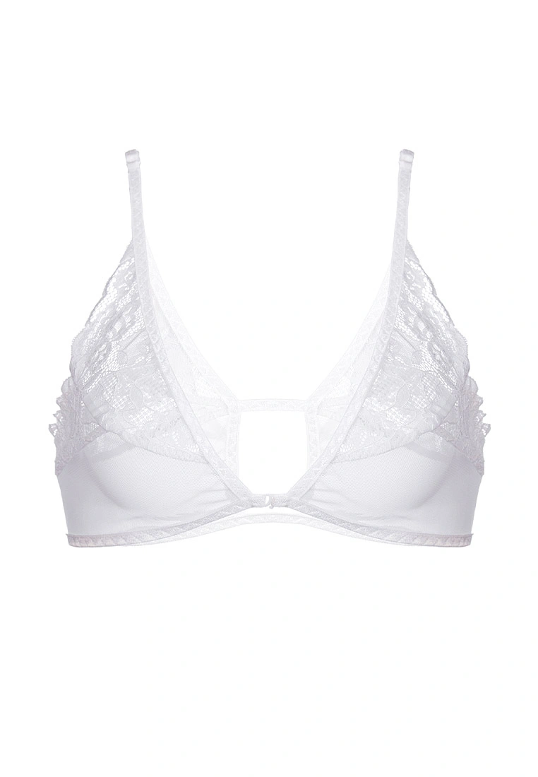 Бралетт Erolanta Odette с застежкой спереди, белый