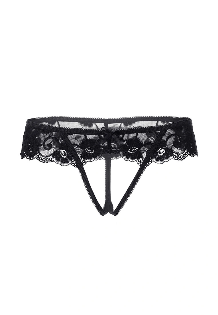 Эротические трусики Erolanta Eve, черный (42-44)