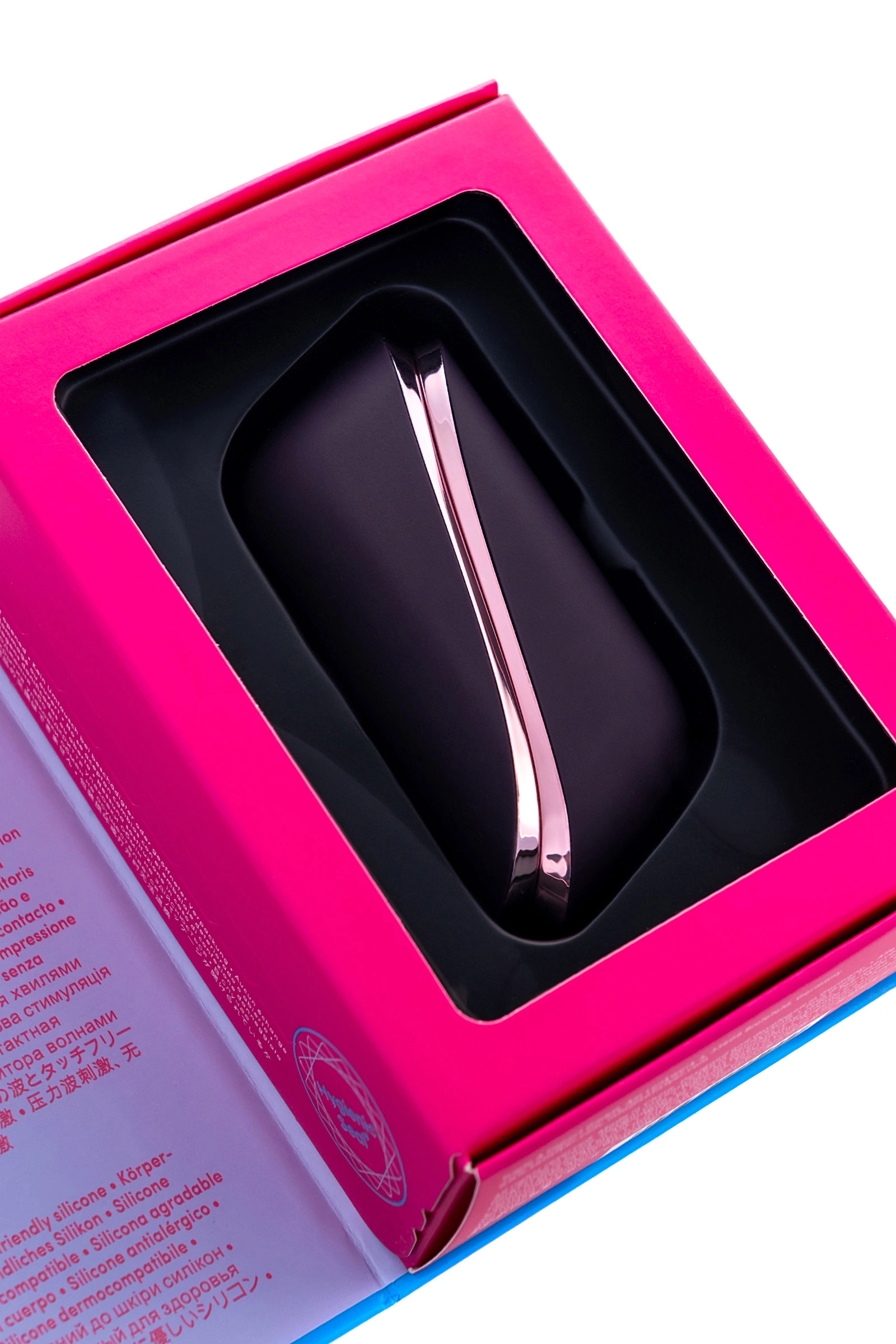 Вакуум-волновой стимулятор клитора Satisfyer Pro Traveler, силикон, черный, 9,5 см