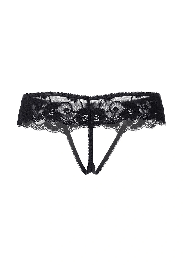 Эротические трусики Erolanta Eve, черный (42-44)