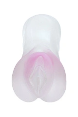 Мастурбатор реалистичный Juicy Pussy by TOYFA Crystal Rose, TPE, 14 см