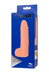 Насадка XLover by TOYFA, для увеличения размера, TPE, телесный, 16 см, 748040