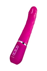 Нереалистичный вибратор Ailighter Smart Telescopic lover, TPE, розовый, 27,1 см.