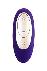 Вибромассажер для пар Satisfyer Double Plus Remote с пультом ДУ, силикон, фиолетовый, 18 см