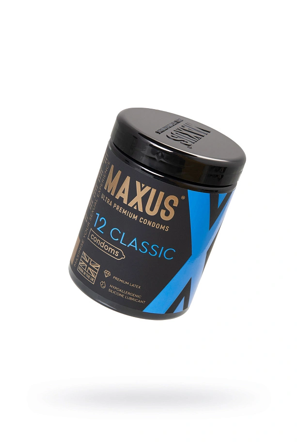 Презервативы Maxus Classic, классические, 12 шт.