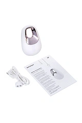 Вибромассажер Satisfyer Layon 5, White temptation, силикон, белый, 9,2 см