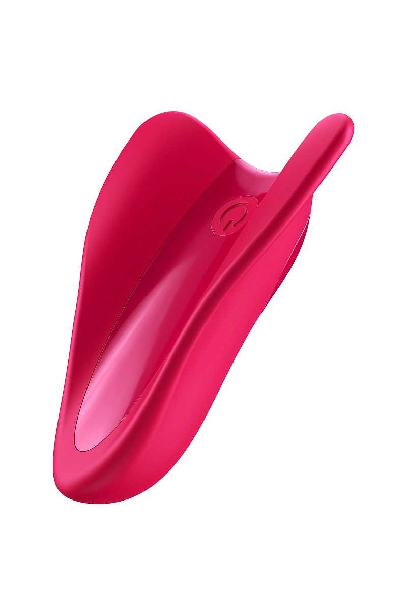 Универсальный вибромассажер Satisfyer High Fly, силикон, красный