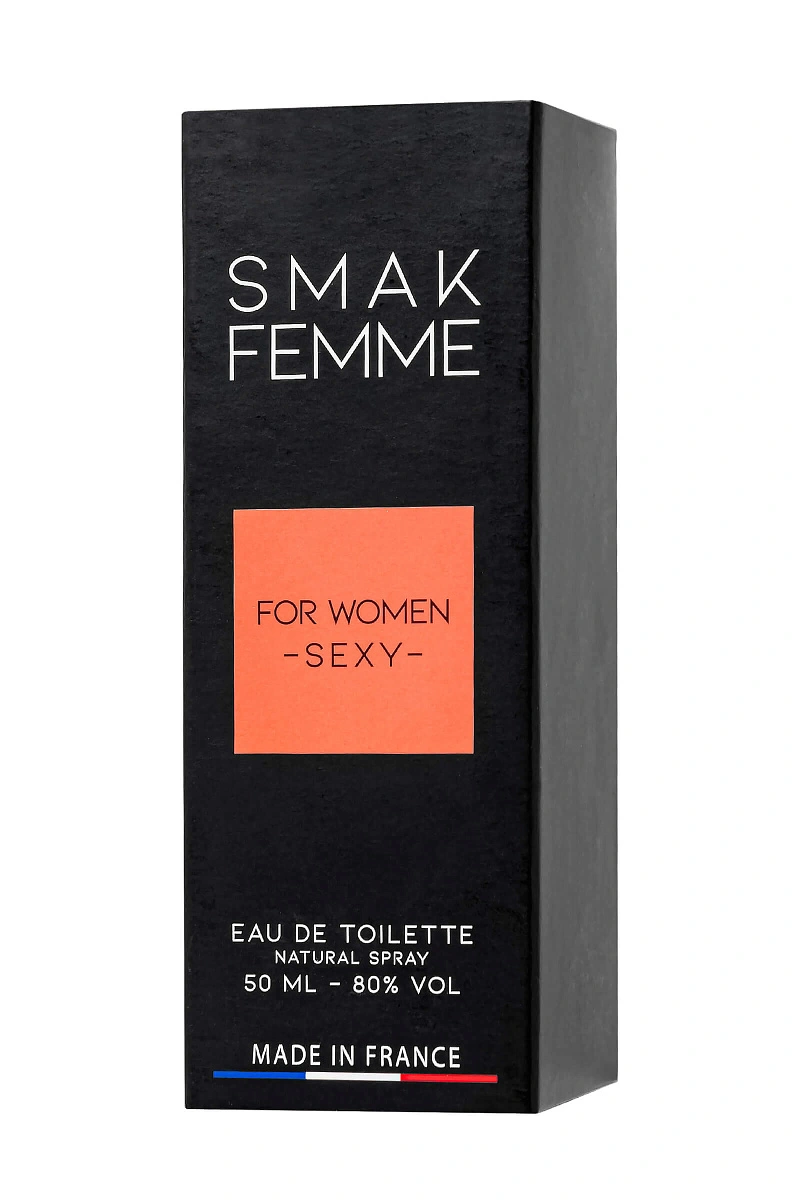 Туалетная вода с афродизиаками RUF SMAK FEMME для женщин, 50 мл