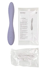 Стимулятор точки G с фиксацией формы Satisfyer G-Spot Flex 2, сиреневый, 19,5 см