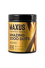 Презервативы Maxus Amazing,  латекс,текстурированные 15 шт.