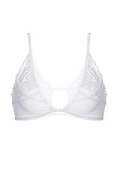Бралетт Erolanta Odette с застежкой спереди, белый