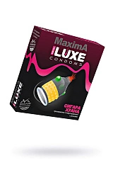 Презервативы Luxe, maxima, «Сигара Хуана», 18 см, 5.2 см, 1 шт.