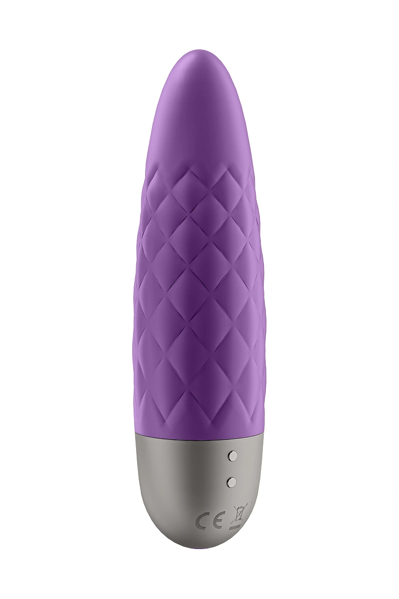 Мини-вибратор для путешествий Satisfyer Ultra Power Bullet 5, силикон, фиолетовый