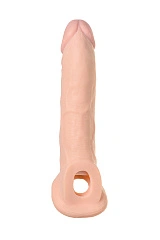 Насадка XLover by TOYFA для увеличения размера, TPE, телесный, 16,5 см
