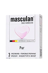 Презервативы masculan  Pur № 3 утонченные, 18,5 см, 5.3 см, 3 шт.