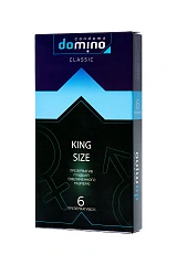 Презервативы Domino, classic, king size, 19 см, 5,2 см, 6 шт.