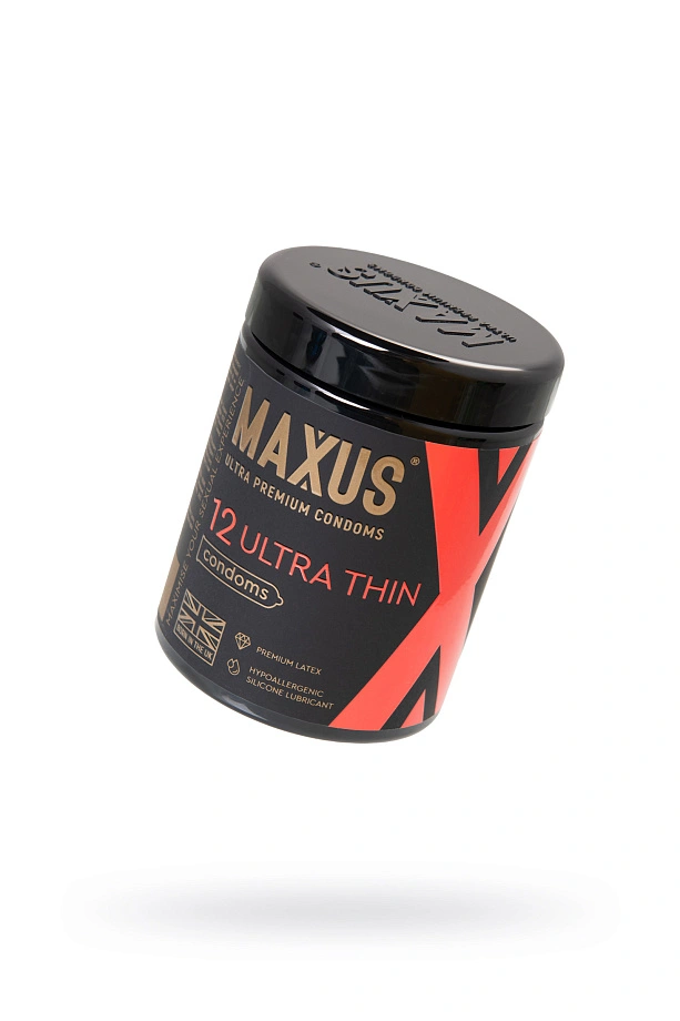Презервативы Maxus Sensitive, ультратонкие, 12 шт.