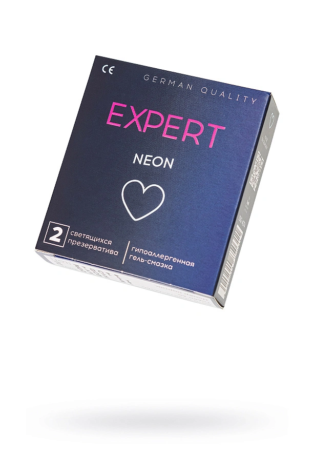 Презервативы EXPERT Neon Germany 2 шт. (светящиеся)