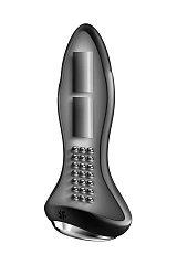 Анальный вибратор Satisfyer Rotator Plug 1+ Connect App, силикон, черный, 13,5 см