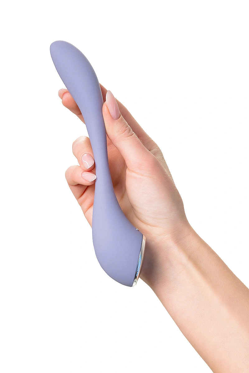 Стимулятор точки G с фиксацией формы Satisfyer G-Spot Flex 5 Connect App, сиреневый, 19,6 см