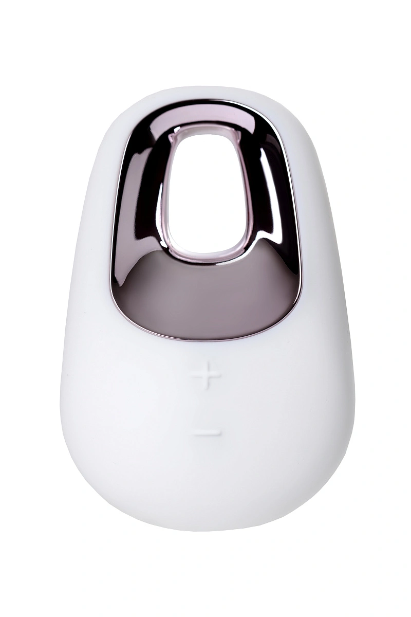 Вибромассажер Satisfyer Layon 5, White temptation, силикон, белый, 9,2 см