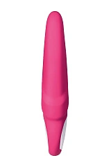 Нереалистичный вибратор Satisfyer Vibes Mr. Rabbit, силикон, красный, 22,1 см.