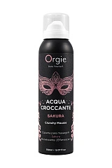 Шипучая пена для массажа Orgie Acqua Croccante Sakura, аромат цветов сакуры, 150 мл