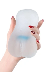 Мастурбатор реалистичный Juicy Pussy by TOYFA Hot Crystal, TPE, 14,5 см