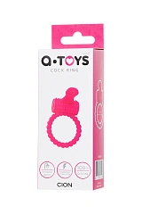 Эрекционное кольцо на член A-Toys by TOYFA Cion, силикон, розовый, Ø 3,5 см