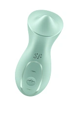 Вибратор с движущимся шариком Satisfyer Exciterrr, силикон, мятный