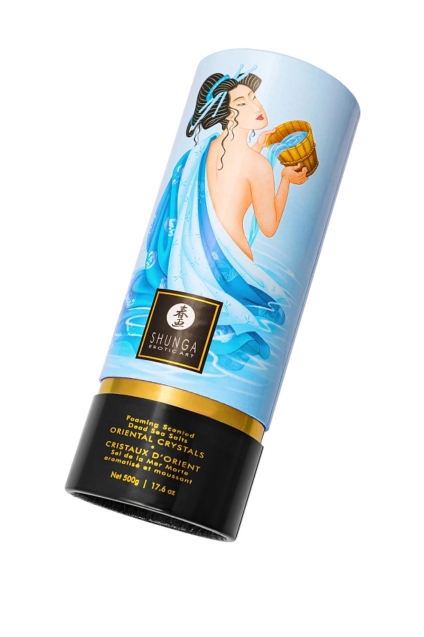 Соль мёртвого моря для ванны Shunga Oriental Crystals "Искушение океана" 500гр