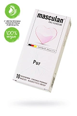 Презервативы masculan  Pur № 10 утонченные, 18,5 см, 5.3 см, 10 шт.