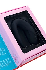 Многофункциональный стимулятор для пар Satisfyer Double Joy Connect App, силикон, чёрный, 18 см