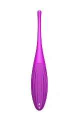 Точечный вибратор Satisfyer Twirling Joy Connect App, силикон, розовый