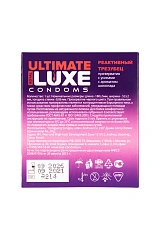 Презервативы Luxe, black ultimate, «Реактивный трезубец», шоколад, 18 см, 5,2 см, 1 шт.