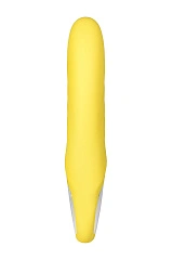 Нереалистичный вибратор Satisfyer Vibes Yummy Sunshine, силикон, желтый, 22,5 см.