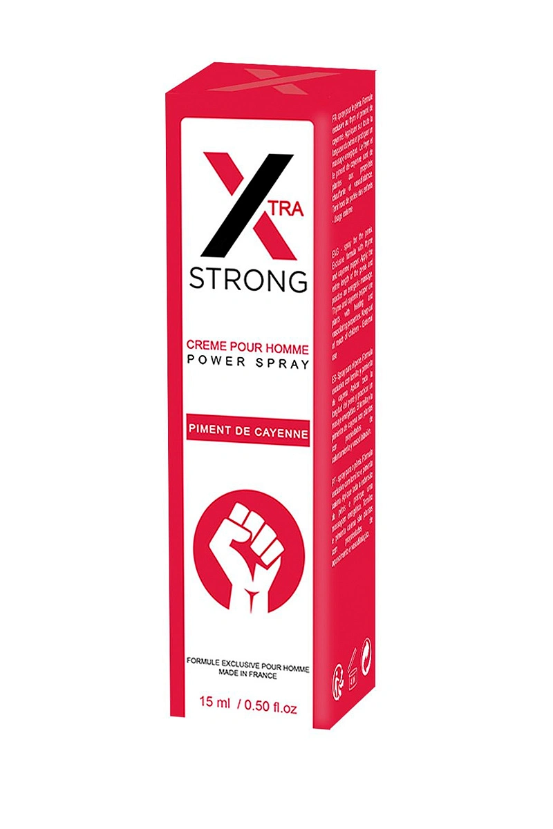 Стимулирующий спрей для мужчин RUF XTRA STRONG, 15 мл.