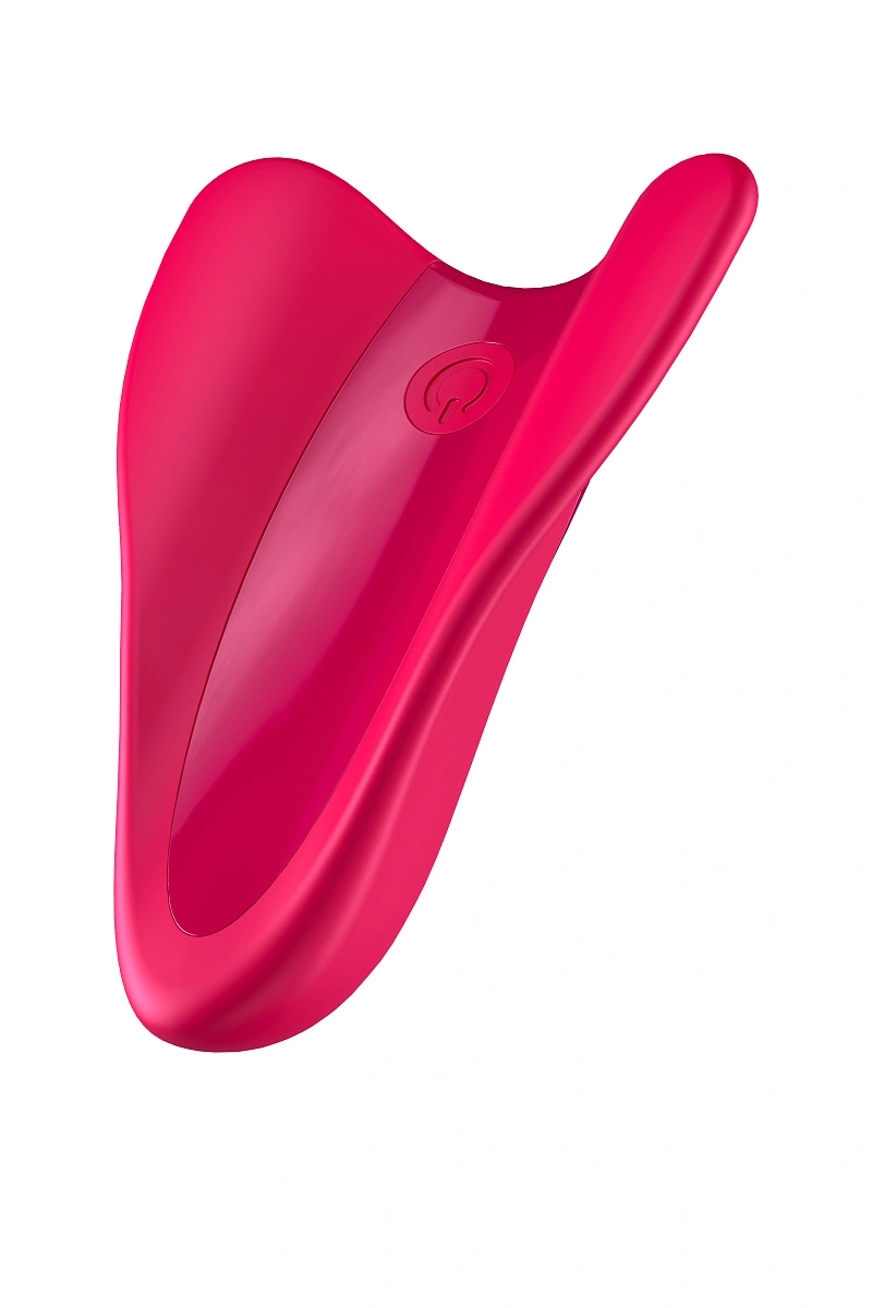 Универсальный вибромассажер Satisfyer High Fly, силикон, красный