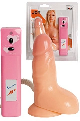 Вибратор TOYFA, PVC, телесный, 12 см