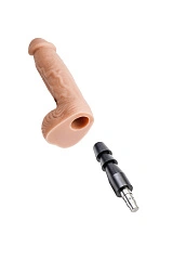 Переходник LOVENSE для сменных насадок Sex Machine и Mini Sex Machine, ABS пластик, черный