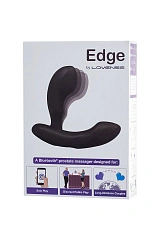 Стимулятор простаты LOVENSE Edge, силикон, черный, 11,4 см