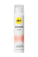 Гель с эффектом вибрации Pjur Woman Lust , со вкусом клубники,15 мл