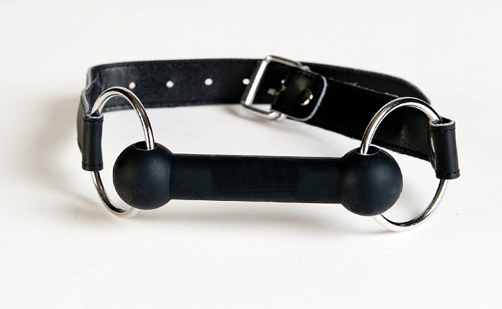 Кляп-трензель кость TOYFA Theatre, черный