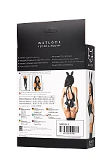 Боди Glossy Stacy из материала Wetlook, L