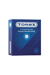 Презервативы Torex, классические, латекс, 19 см, 5,5 см, 3 шт.