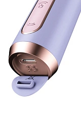 Мини-вибратор с 3D пульсацией Satisfyer Bold Kiss с USB-C зарядкой, силикон, ABS, розовый, 12,5 см