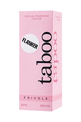 Туалетная вода RUF Taboo Frivole FLANKER для женщин, 50 мл