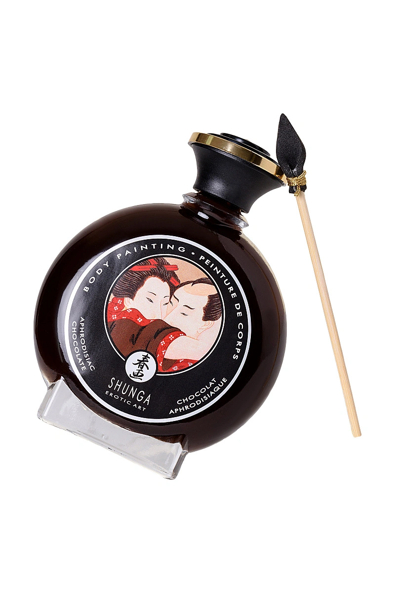 Декоративная крем-краска для тела Shunga «Афродизия. Шоколад» (Aphrodisiac Chocolate), 100 мл