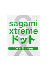 Презервативы Sagami, xtreme, type-e, латекс, 18,5 см, 5,2 см, 1 шт.