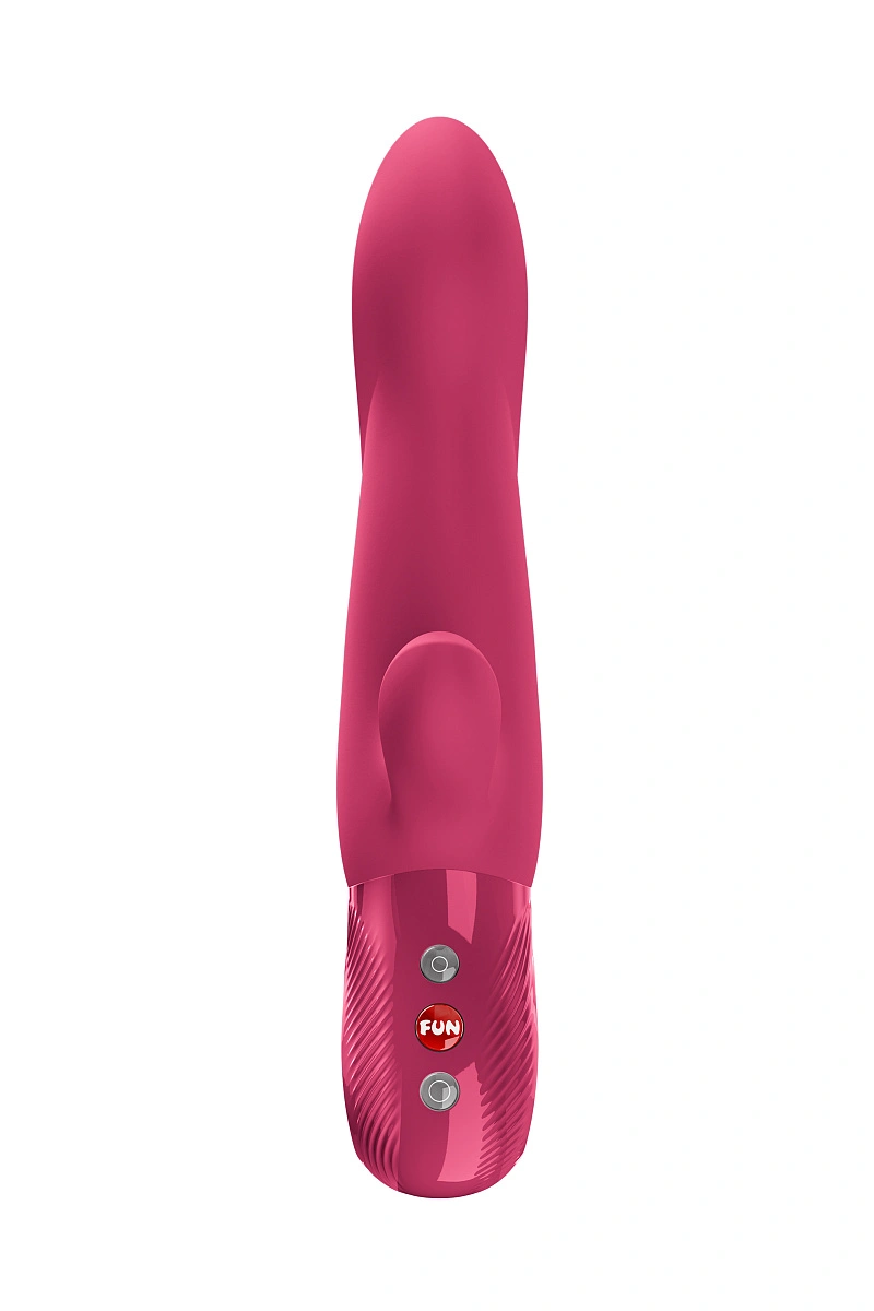 Пульсатор кролик Fun Factory Bi Stronic Arc, силикон, малиновый, 22,3 см